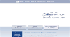 Desktop Screenshot of bethesdaorthodontists.com